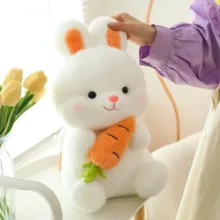 عروسک پولیشی مدل خرگوش تپلی ارتفاع 45 سانتی متر
