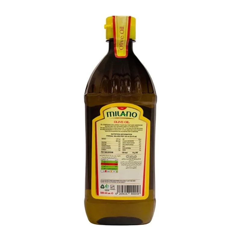 روغن زیتون سرخ کردنی میلانو - 500 میلی لیتر