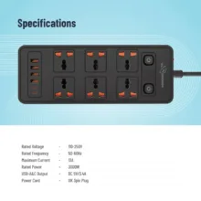 چندراهی برق پرودو مدل PB-FWCH033