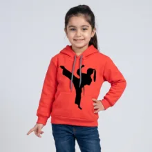 هودی دخترانه مدل تکواندو کار A87
