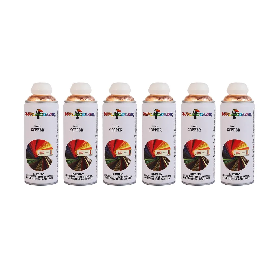 اسپری رنگ مسی دوپلی کالر مدل Effect Copperحجم 400 میلی لیتر مجموعه 6 عددی