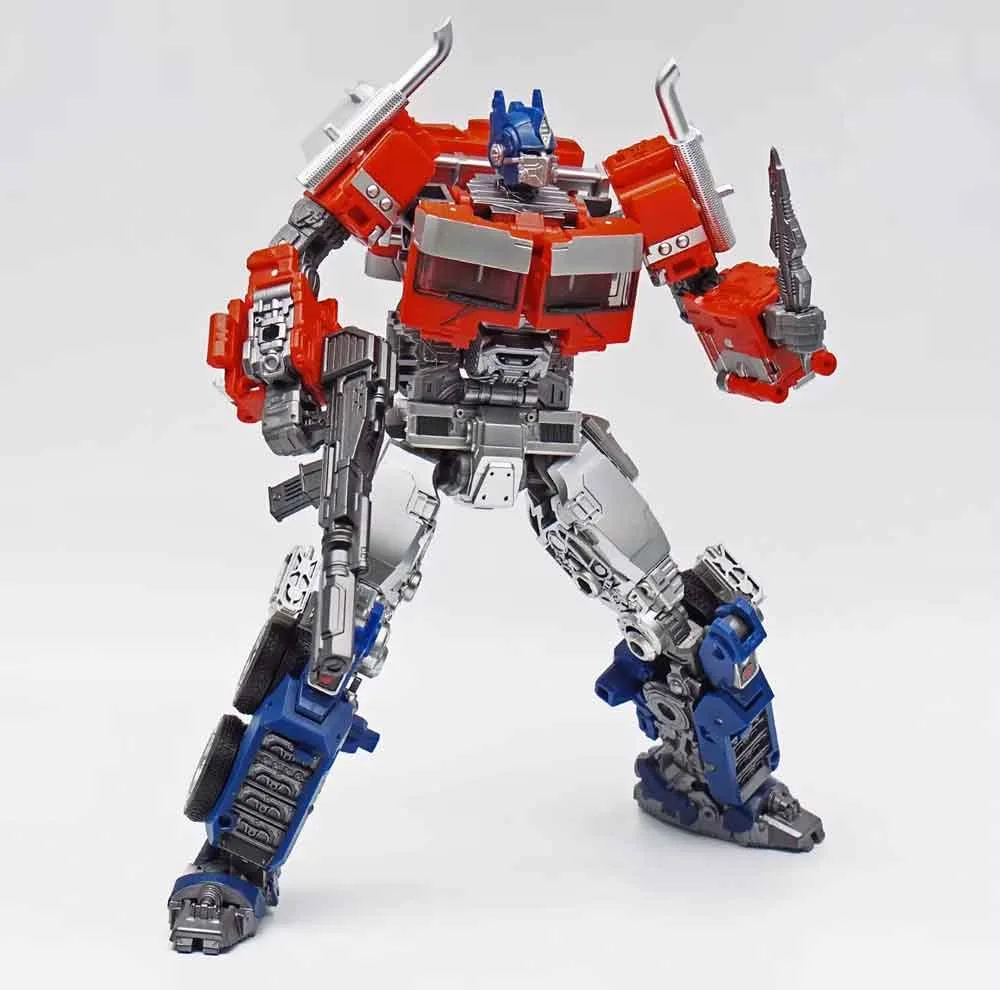 اکشن فیگور مدل ترنسفورمر اپتیموس پرایم طرح Transformer optimus prime 8817 ارتفاع 18 سانتیمتر