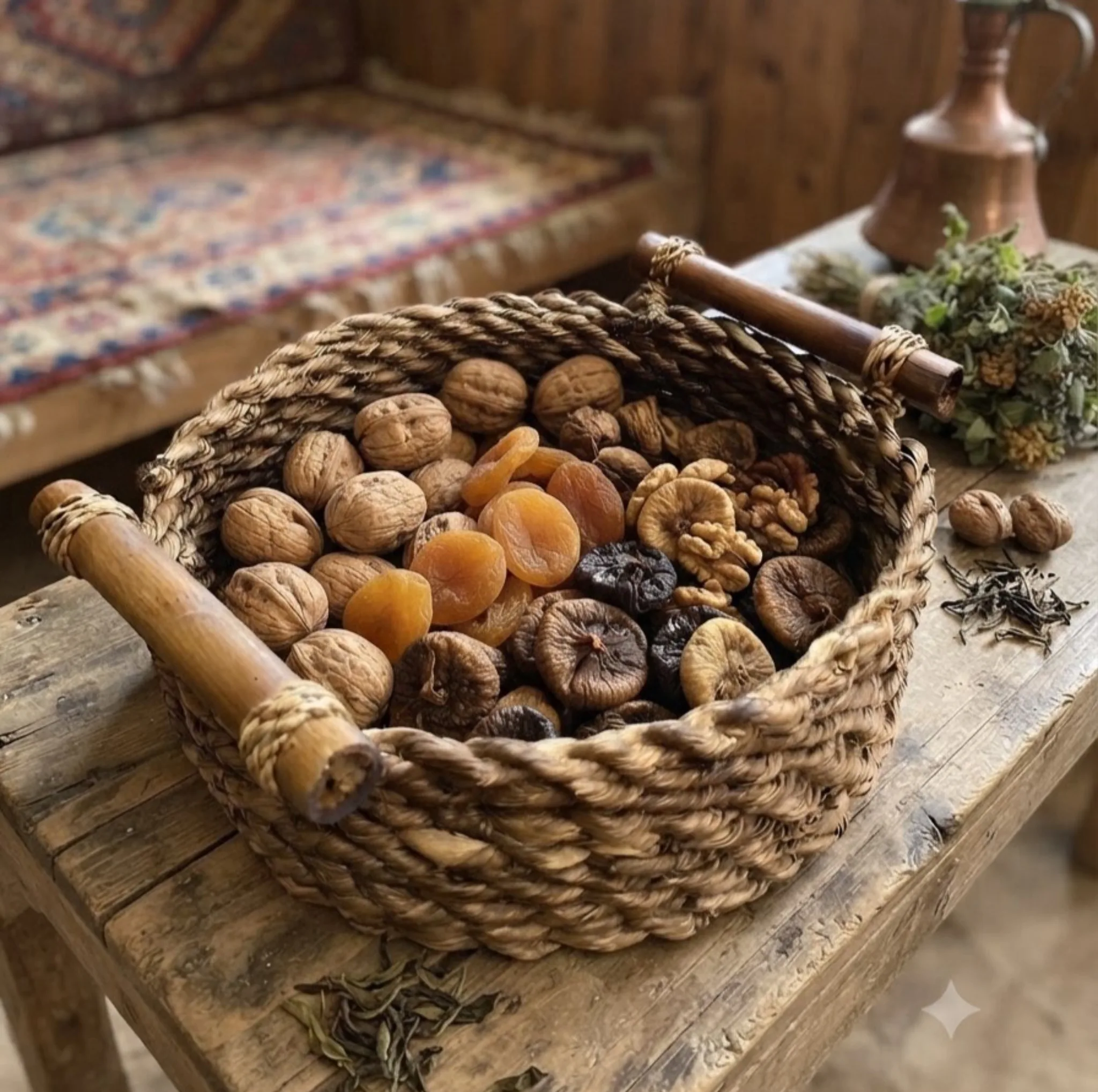 سبد حصیری مدل H75
