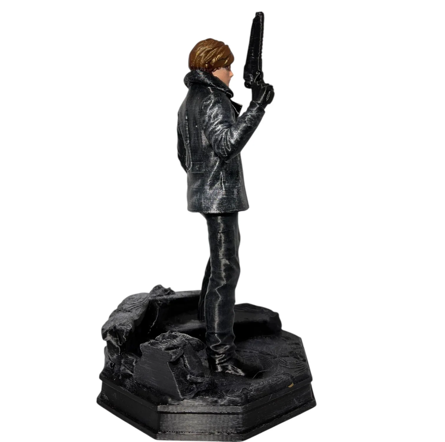 فیگور طرح لیان مدل leon s Kennedy ارتفاع ۲۰ سانتی متر