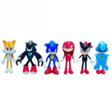 فیگور سونیک طرح Sonic مدل لوازم دار ارتفاع 10 سانتی متر مجموعه 14 عددی