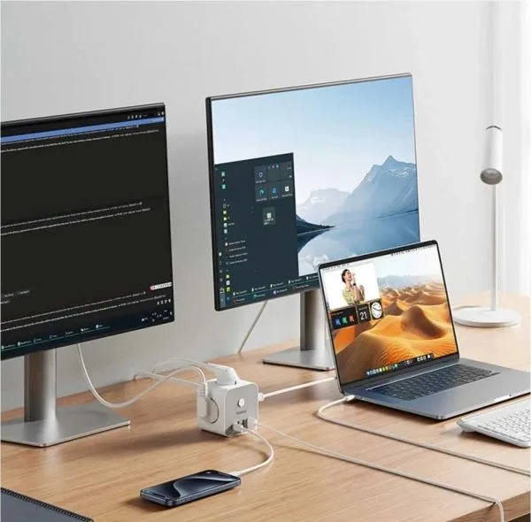 چندراهی برق بیسوس مدل PowerCombo Cube