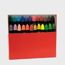 مداد شمعی 12 رنگ فابر کاستل wax crayons