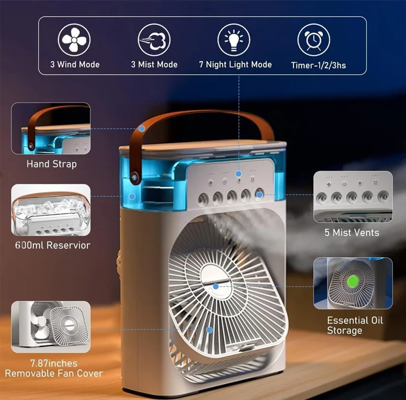 پنکه رومیزی مدل AIR COOLER FAN