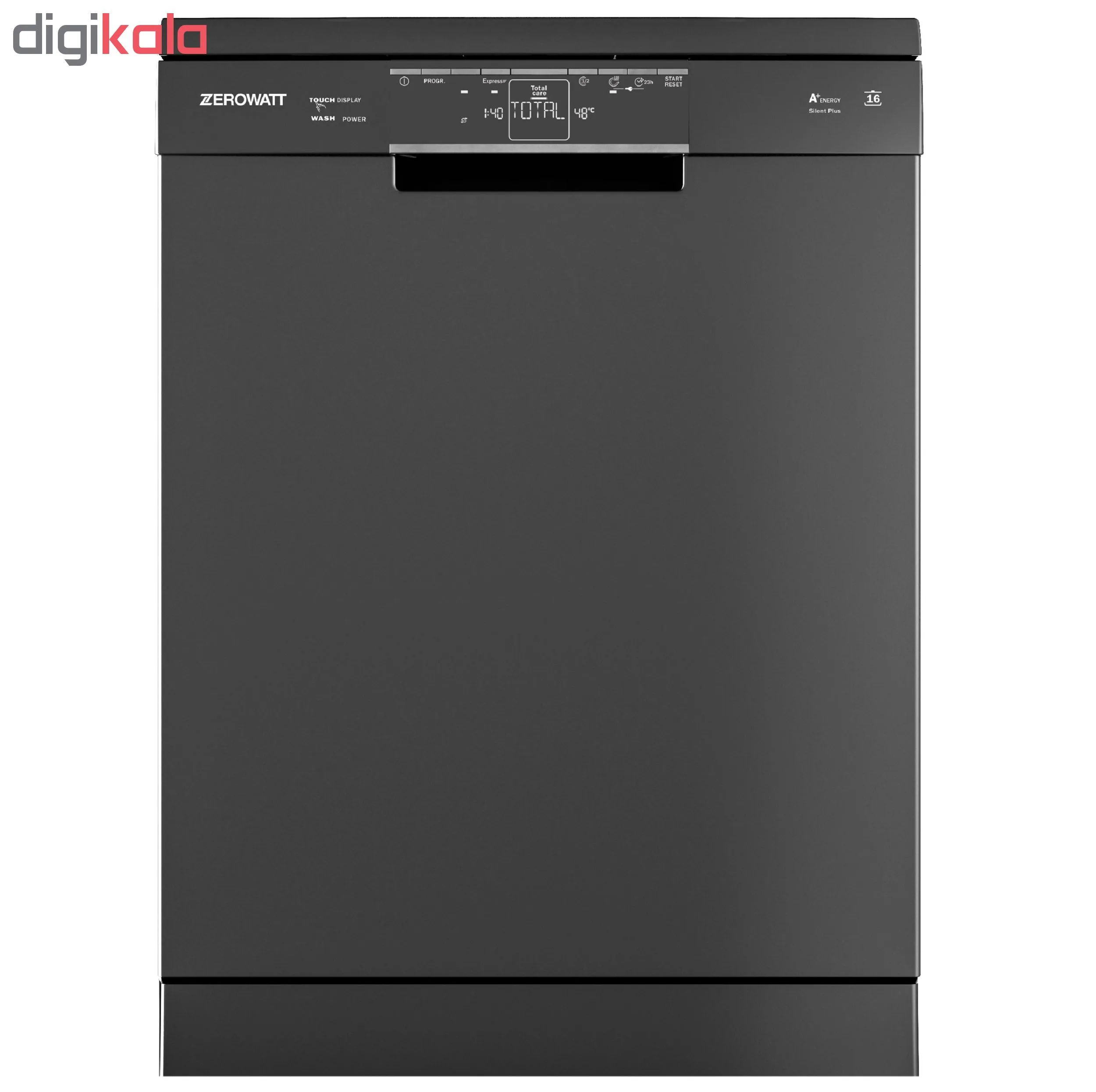 ماشین ظرفشویی 16 نفره زیرووات مدل ZDPN 1S641