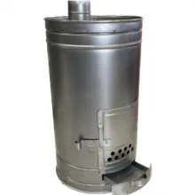 بخاری هیزمی مدل گرد75cm