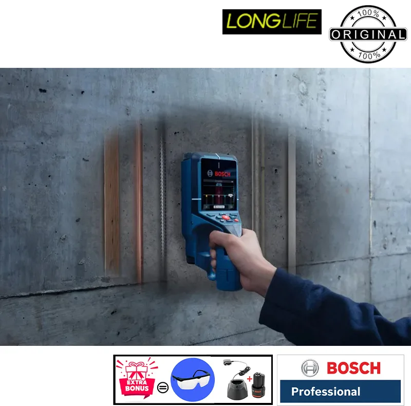 ردیاب بوش مدل فوق حرفه ای کد EXTRA D-TECT 200 C L-BOX