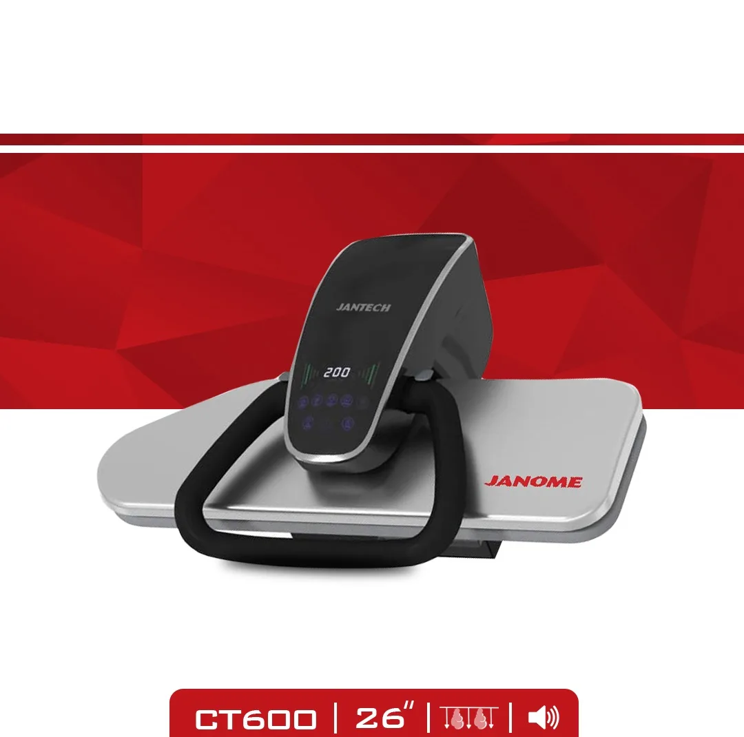 اتو پرس 2200 وات جانتک مدل CT600 همراه با پایه