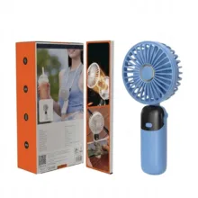 پنکه شارژی پرودو مدل Chillo Flex PDLFSTS5WH ظرفیت ۱۲۰۰ میلی آمپر ساعت