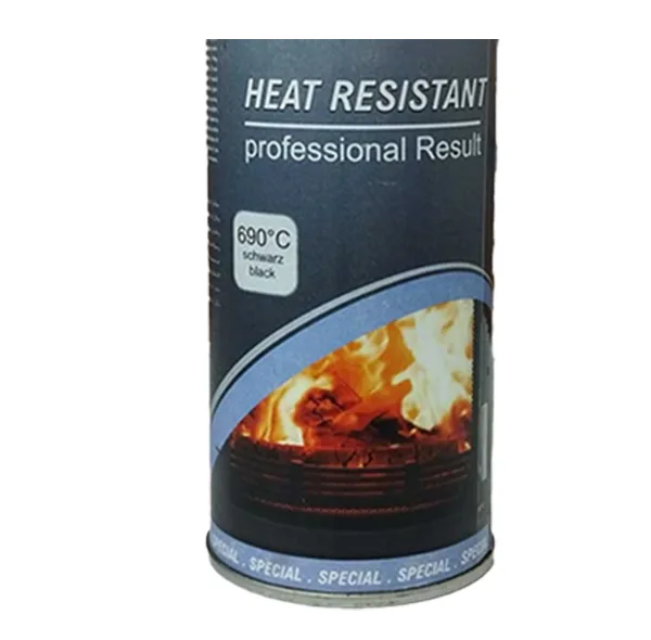 اسپری رنگ نقره ای نسوز دوپلی موتیپ مدل heat حجم 400 میلی لیتر