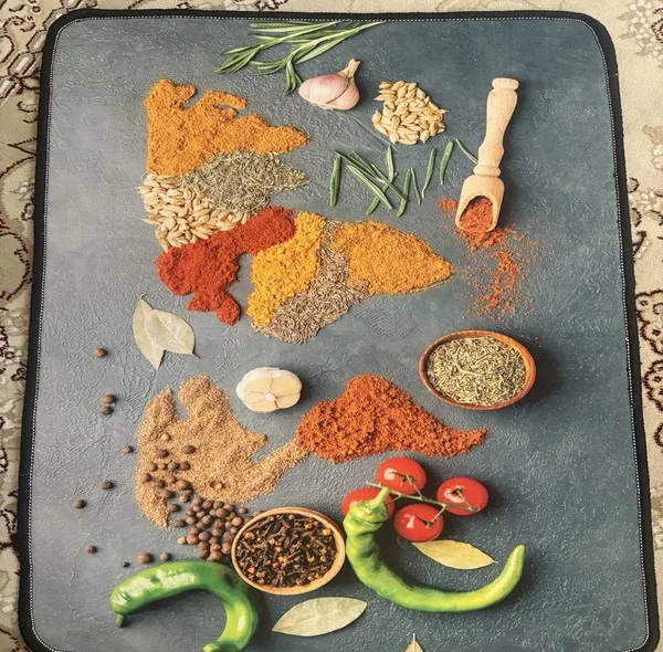 پادری مدل ادویه سایز ۸۰*۵۰ سانتی متر مناسب برای فضای داخلی