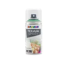 اسپری رنگ پارچه سبز دوپلی کالر مدل TEXstyle حجم 150میلی لیتر
