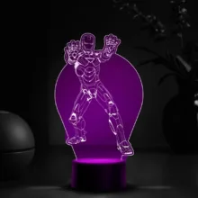 چراغ خواب کودک مدل بالبینگ ایرون من iron man