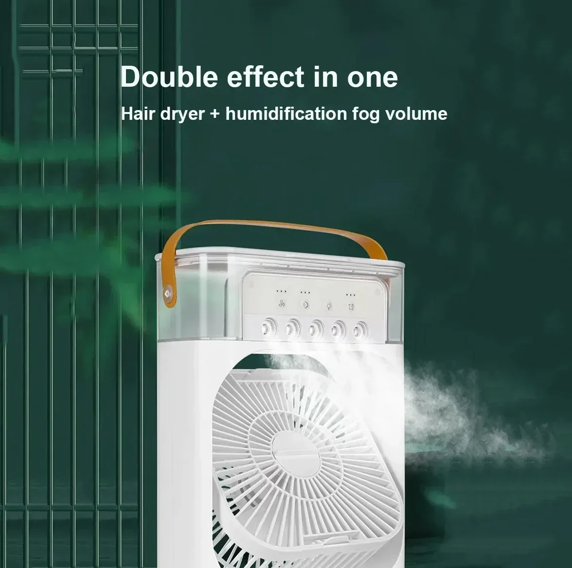 پنکه رومیزی مدل مه پاش 3in1 Air Cooler