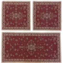 ست 3 تکه رومیزی ترمه کد SET17