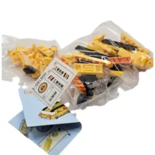 ساختنی 76 تکه ناب سل مدل اتوبوس مدرسه طرح عقب کش کد 76PCS RACING BACK OF THE CAR NO.CD8180TEAM01