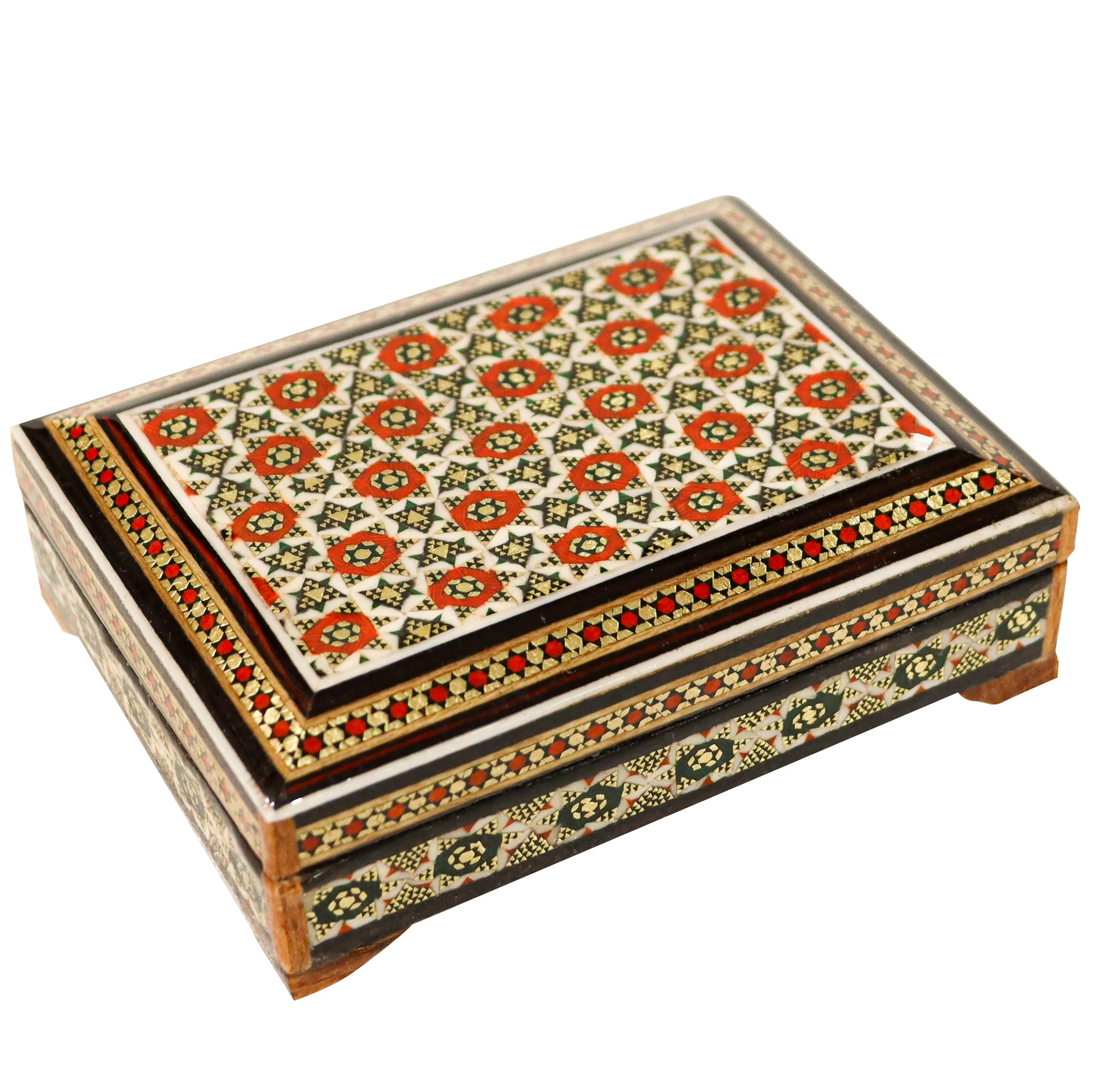 جا کارتی خاتم کاری مدل در دار تمام خاتم کد red10p7