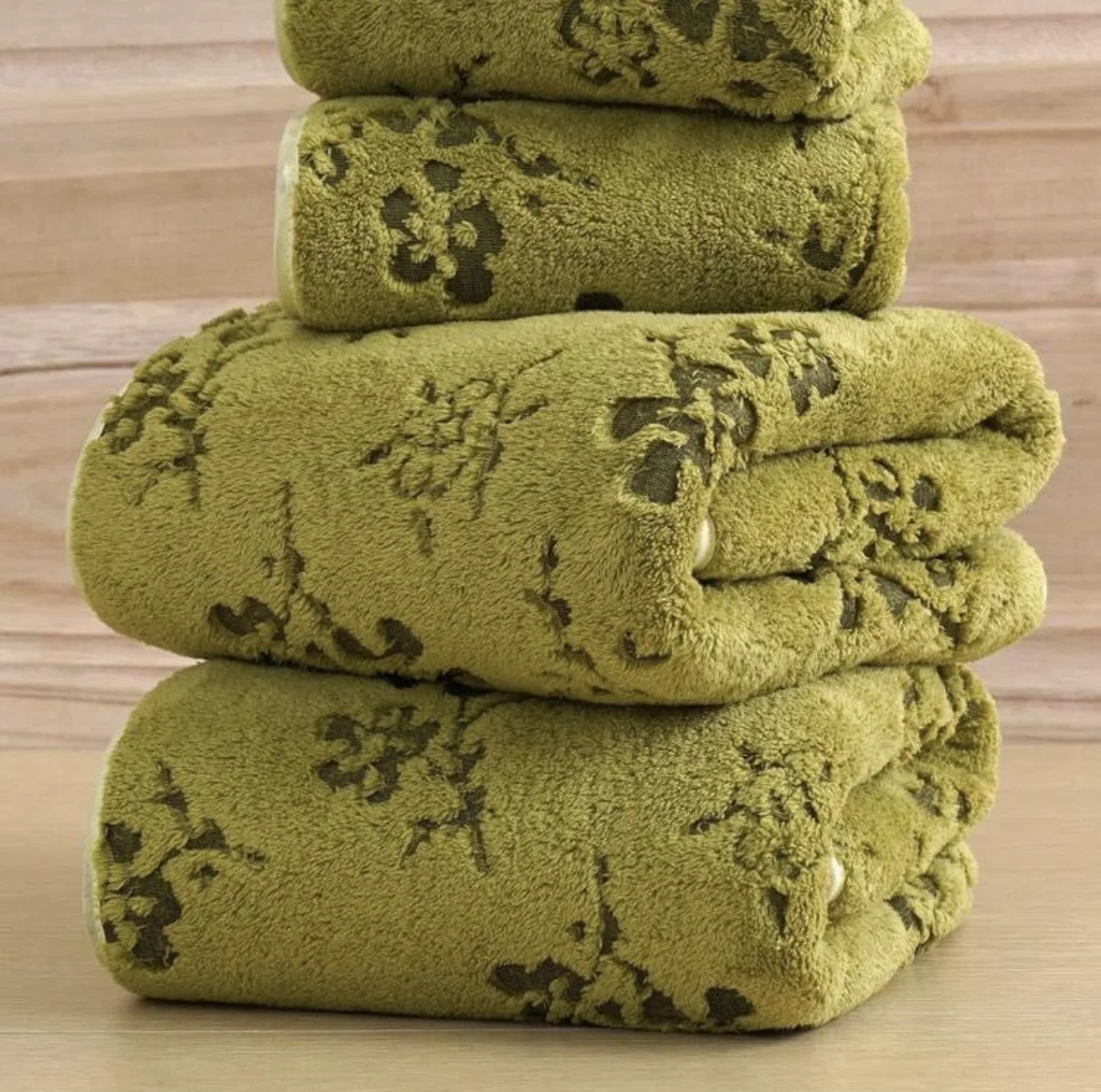 حوله دست و صورت مدل coral fleece سایز ۳۴*۷۵ سانتی متر