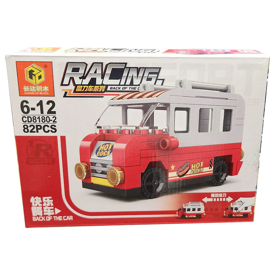 ساختنی 82 تکه چانگا د بلاک مدل Racing کد 81802