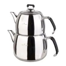 ست کتری قوری یونیک کد 7511 گنجایش کتری 3 لیتر گنجایش قوری 1.60 لیتر