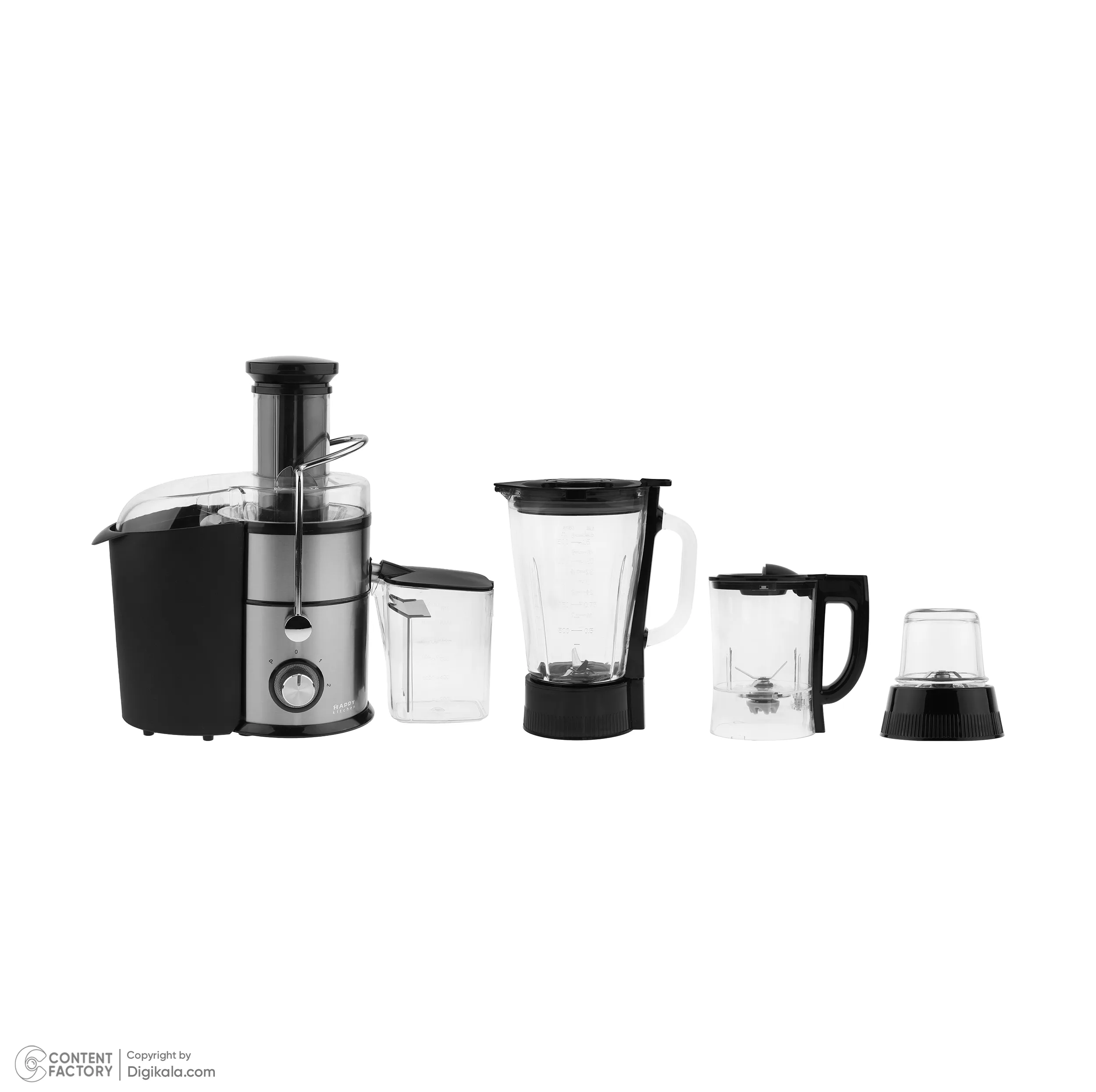 آبمیوهگیری 800 وات هپی کیچن مدل HK-J800