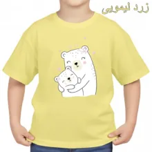 تی‌شرت آستین کوتاه بچگانه مدل خرس کد p5