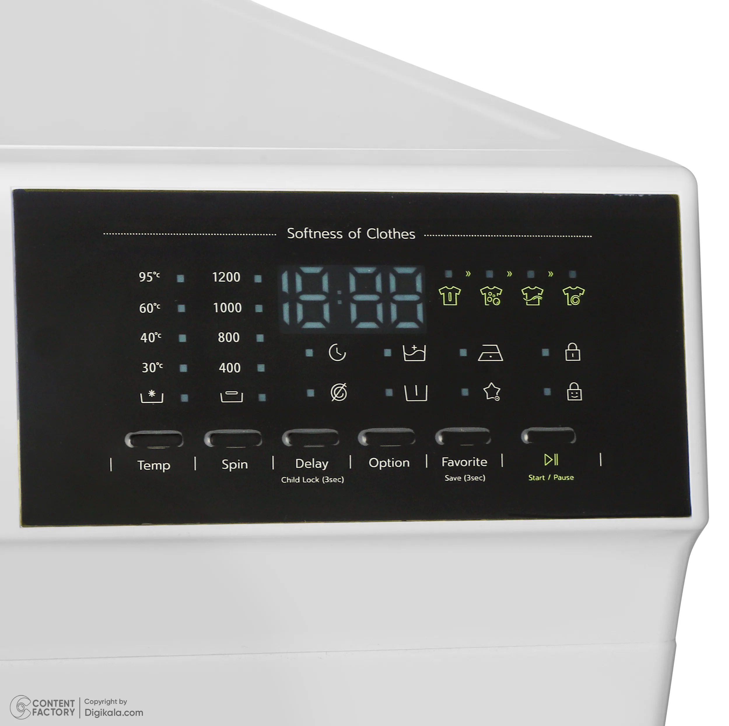 ماشین لباسشویی 7 کیلوگرم اتوماتیک دوو مدل DW-F0792