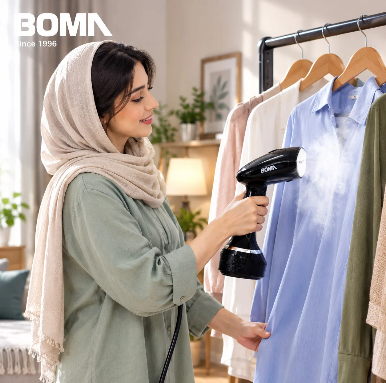 بخارگر 1500 وات بوما مدل BM-528
