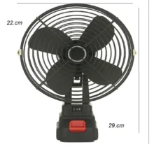پنکه شارژی رومیزی بلوایدیا مدل BLD-031 ظرفیت 4500 میلی آمپر ساعت