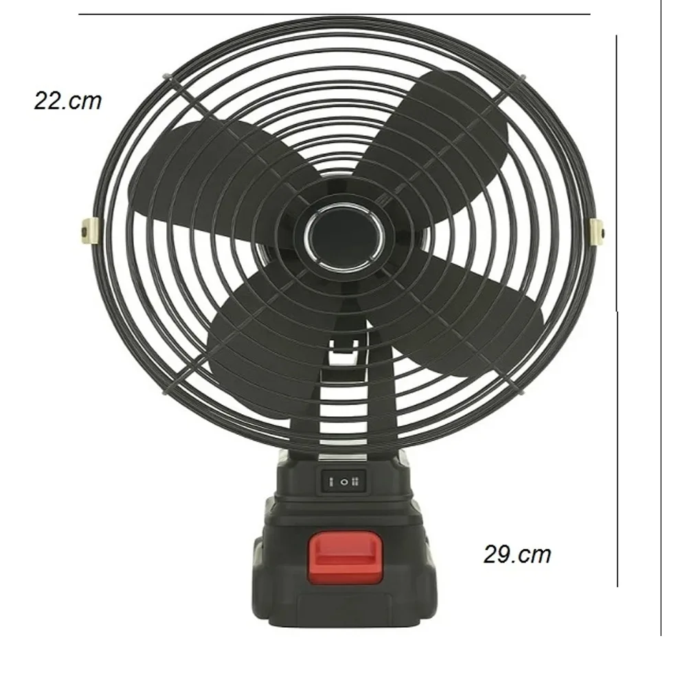 پنکه شارژی رومیزی بلوایدیا مدل BLD-031 ظرفیت 4500 میلی آمپر ساعت