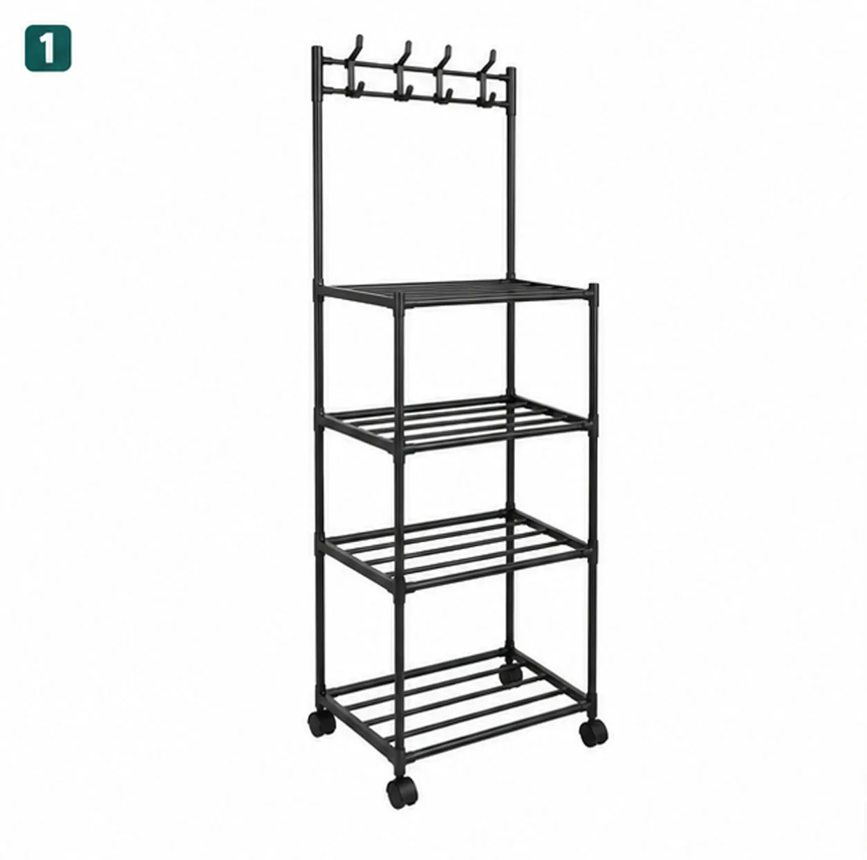 شلف ایستاده لومیز مدل Hook Storage Rack 4 طبقه