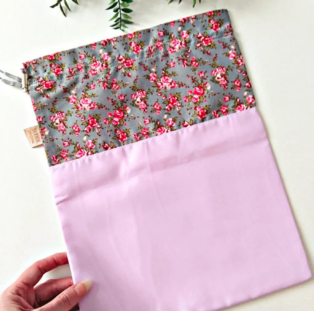 کیسه سبزی بارنیک مدل گلدار مجموعه 2 عددی
