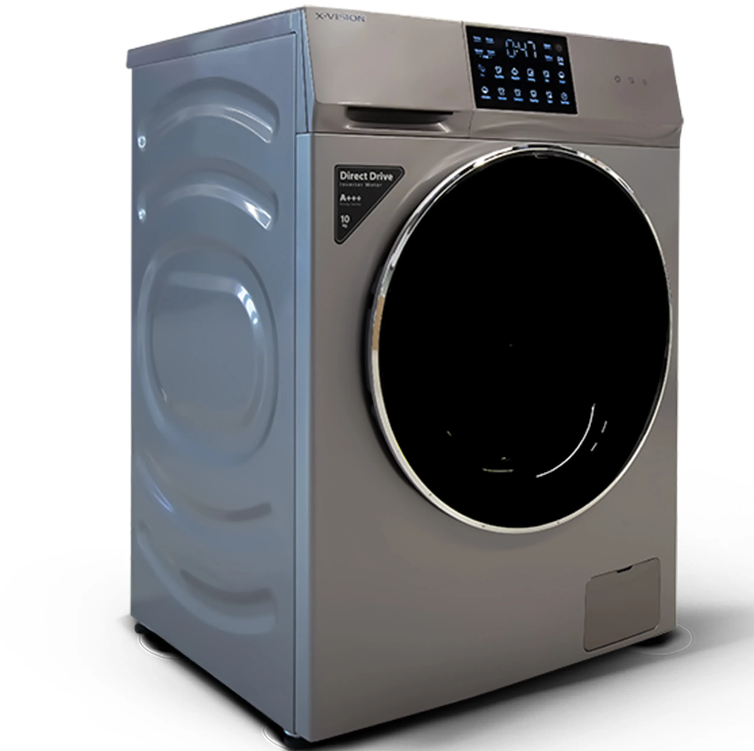 ماشین لباسشویی 10 کیلوگرم اتوماتیک ایکس ویژن مدل TX102-AWD/ASD