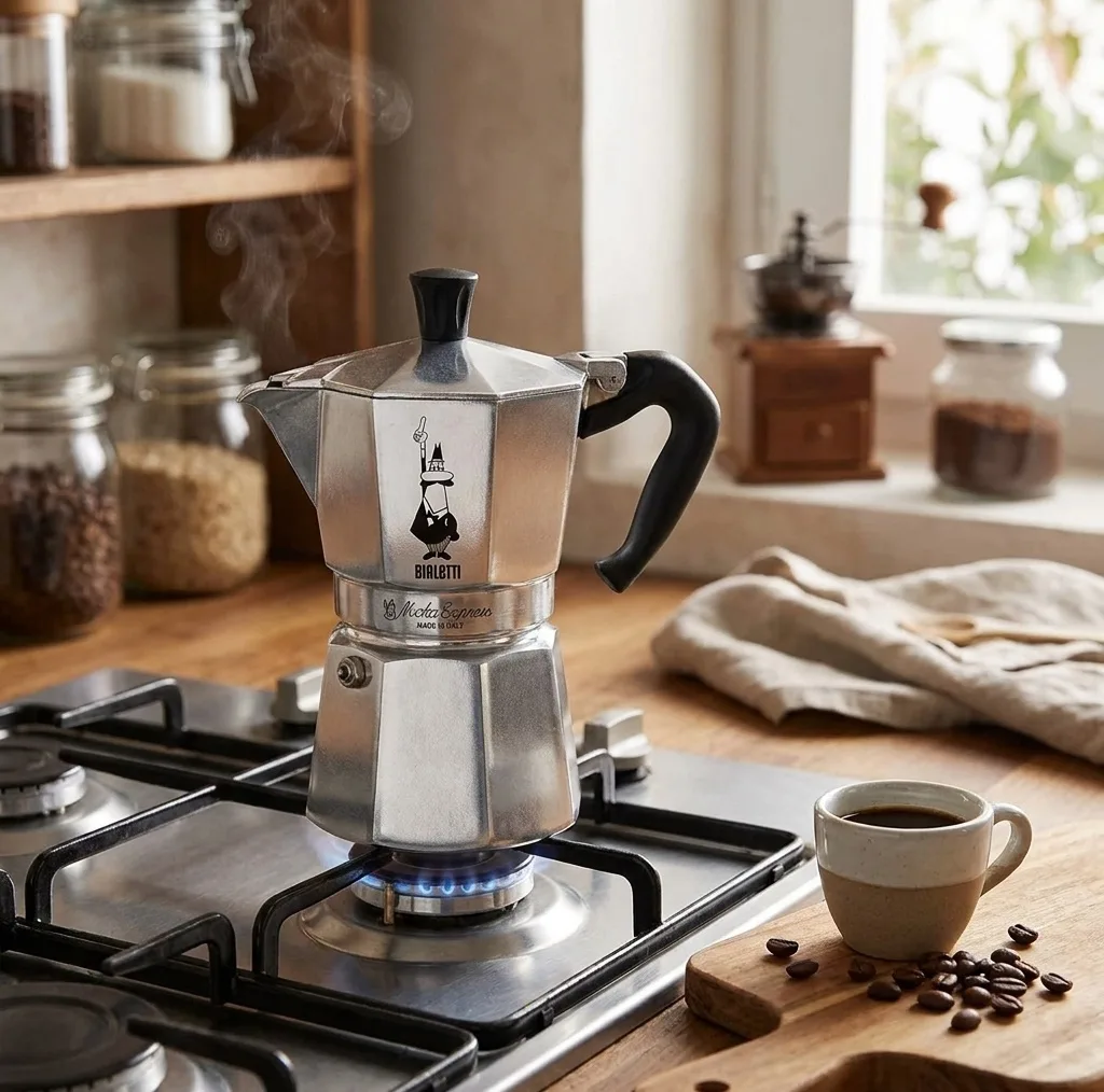 قهوه ساز بیالتی مدل موکا اکسپرس 4Cups A