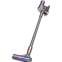 جارو شارژی عصایی دایسون مدل V8 Absolute با مکش قدرتمند تا 40 دقیقه، فیلتر HEPA قابل شست‌وشو و تخلیه بهداشتی مخزن