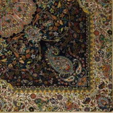 رومیزی ترمه نگین خاتم یزد طرح افشاری کد SRM