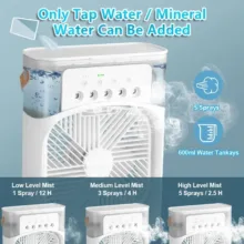 پنکه رومیزی مدل مه پاش 3in1 Air Cooler