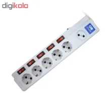 چندراهی برق پارت الکتریک مدل 5+1 کد 2095
