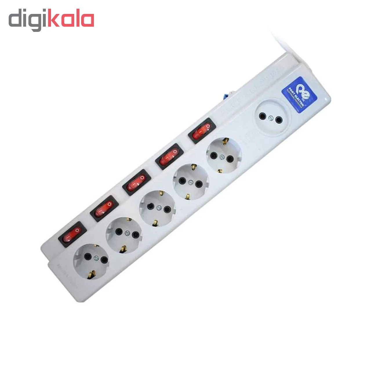 چندراهی برق پارت الکتریک مدل 5+1 کد 2095