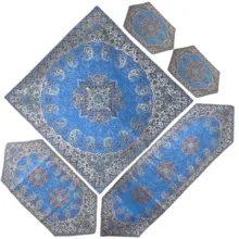 رومیزی ترمه ABINILI5/5 مجموعه 5 عددی