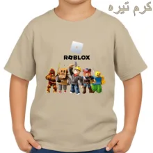 تی‌شرت آستین کوتاه بچگانه مدل روبلاکس کد p1