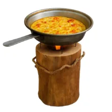 اجاق چوبی ایگنیتو مدل سوئدی سایز4 با آتش زنه