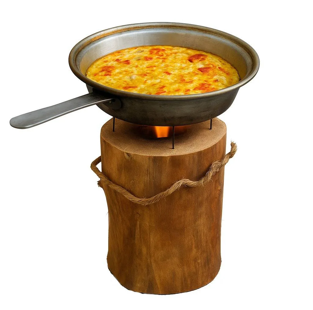 اجاق چوبی ایگنیتو مدل سوئدی سایز4 با آتش زنه
