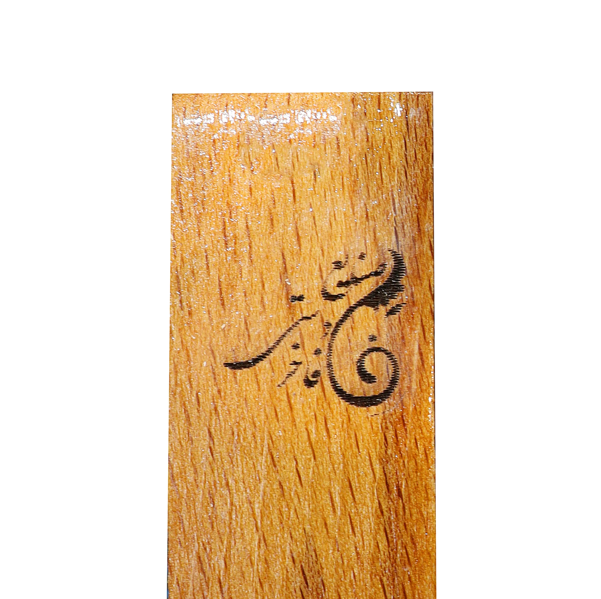 قلمدان خاتم کاری چوبی صنایع دستی فاخر مدل کشویی طرح تذهیب کد Bl1944
