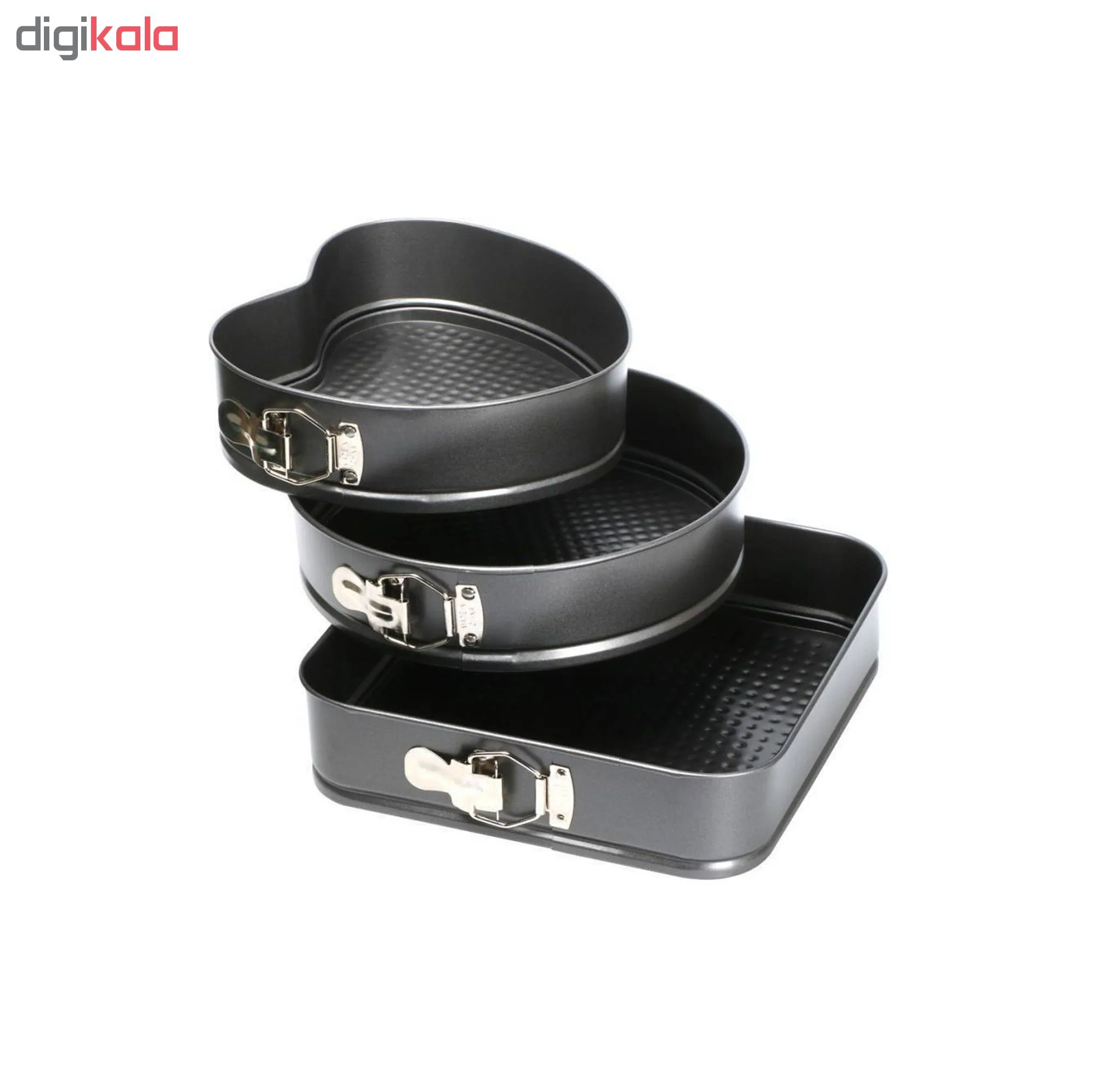 قالب کیک کمربندی مدل IH-003 مجموعه 3 عددی