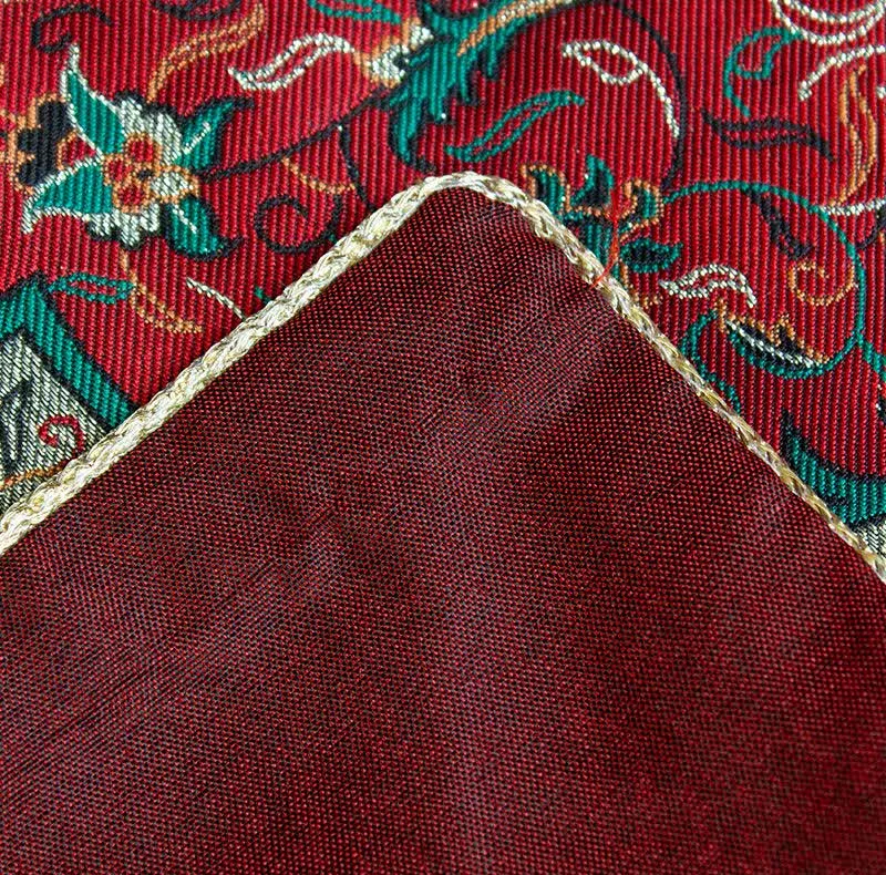 رومیزی ترمه نگین خاتم طرح شاه عباسی یزد کد ya90242106